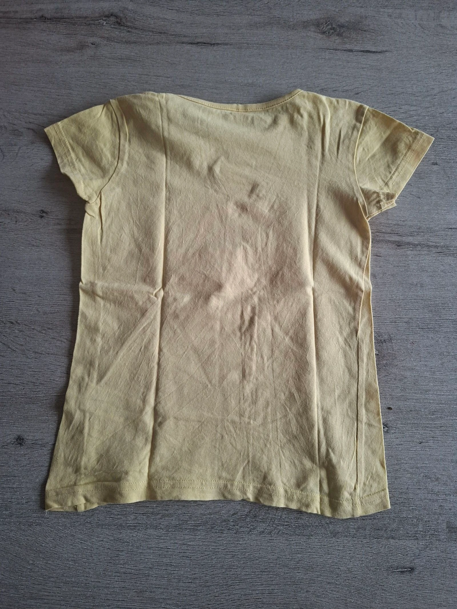🌷F3-28🌷T-shirt fille Zeeman – "Summer Dream" – Jaune pastel – Taille 122/128 (7/8 ans)🌷 – photo 5